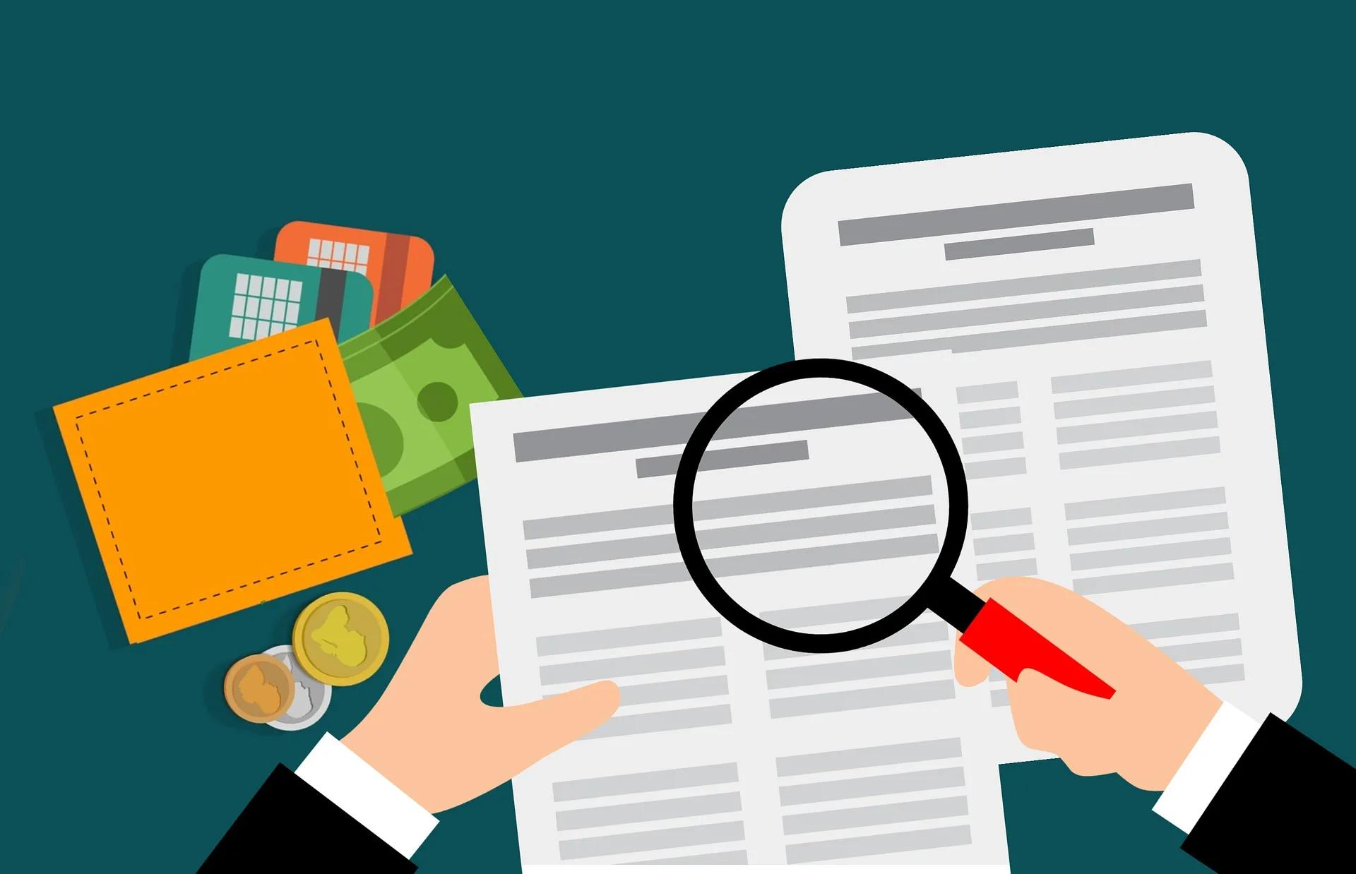 magnifying glass graphic
